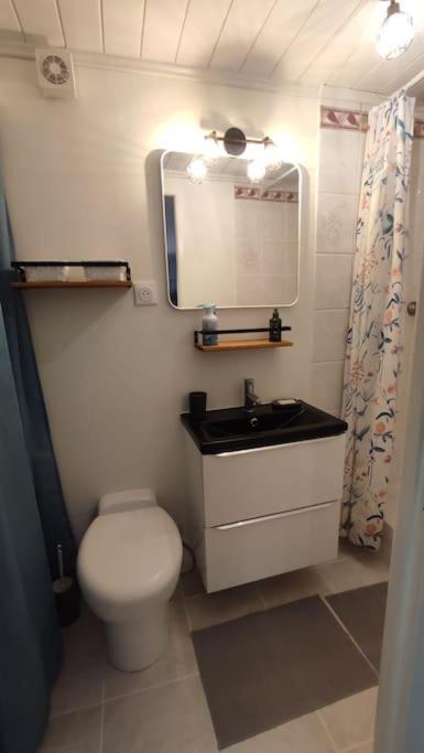 Appartement En Rez De Jardin Et Terrasse Ds Villa Hyères Esterno foto